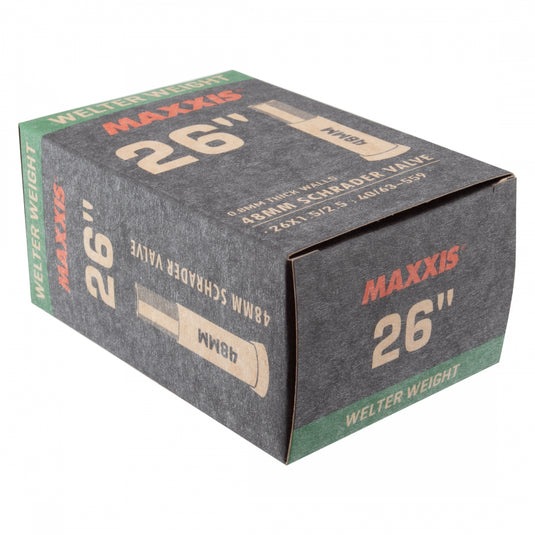 Pack of 2 Maxxis Welterweight Tube 26x1.5-2.5 SV 48mm 0d