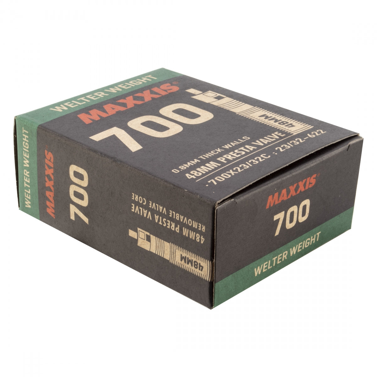 Maxxis Welterweight 700x23-32 PV Tube with 48mm RVC for Road ...