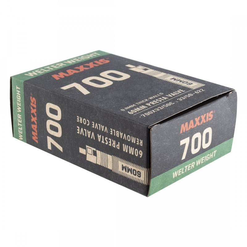 Load image into Gallery viewer, Pack of 2 Maxxis Welterweight Tube 700x33-50 PV 60mm 0d
