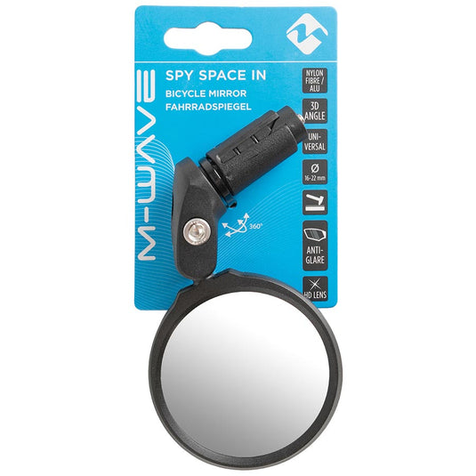 M-Wave Spy Space In Mirror Mount: Bar End