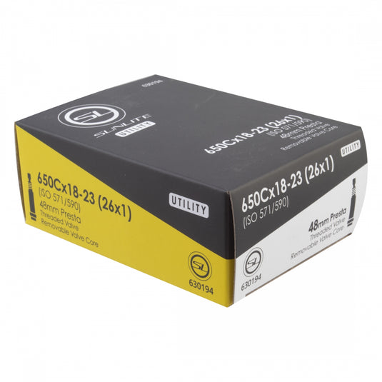 Sunlite-Utili-T-Standard-Presta-Valve-Tubes-Tube-TUBE1557-Bicycle-Tubes