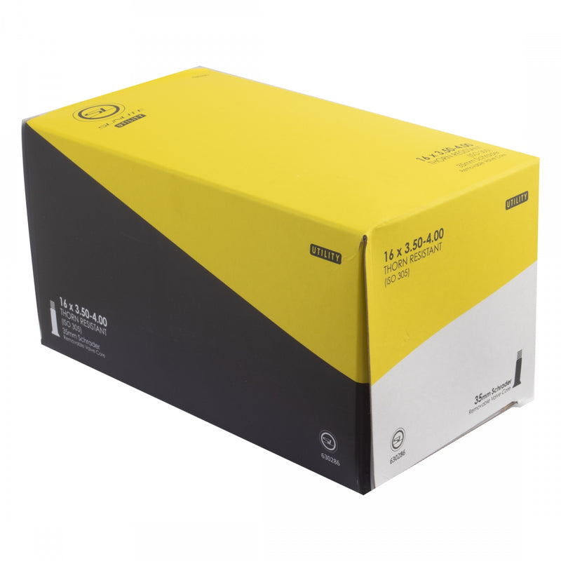Load image into Gallery viewer, Sunlite Thorn-Resistant 16x3.50-4.00 SV Schrader Valve Tubes with 3.7mm Puncture Protection, 2-Pack
