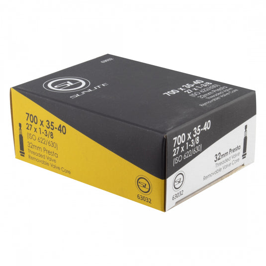 Pack of 2 Sunlite Standard Presta Valve 700x35-40 (27x1-3/8) PV 32mm 0d