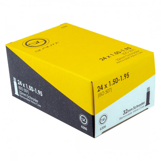 Pack of 2 Sunlite Standard Schrader Valve 24x1.50-1.95 SV 32mm 0d