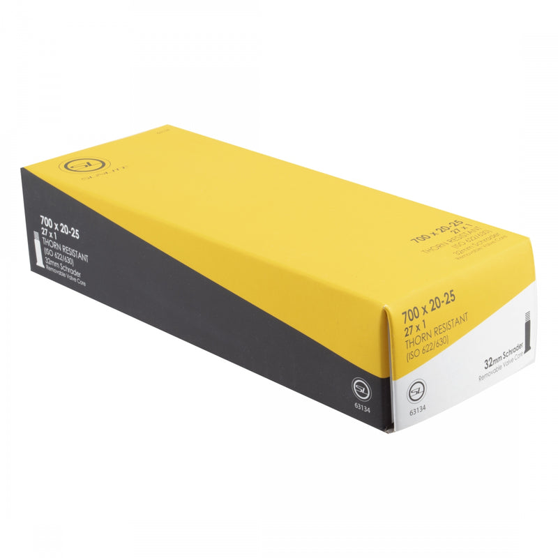 Load image into Gallery viewer, Pack of 2 Sunlite Thorn Resistant Schrader Valve 700x20-25 (27x1) SV 32mm 0d
