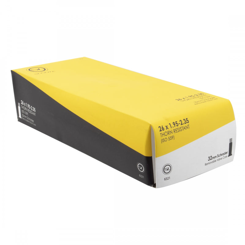 Load image into Gallery viewer, Sunlite Thorn Resistant Tubes - 26 x 1.95-2.35, Schrader Valve 32mm 0d Pack of 2
