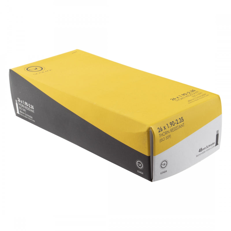 Load image into Gallery viewer, Pack of 2 Sunlite Thorn Resistant Schrader Valve 26x1.90-2.35 SV 48mm 0d
