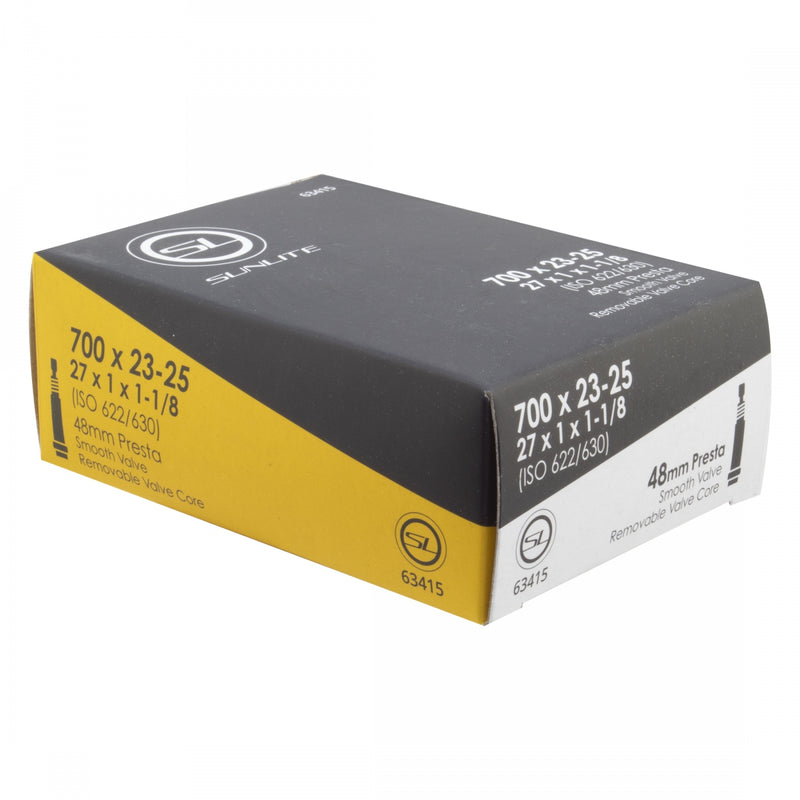 Load image into Gallery viewer, Pack of 2 Sunlite Standard Presta Valve 700x23-25 (27x1x1-1/8) PV 48mm 0d
