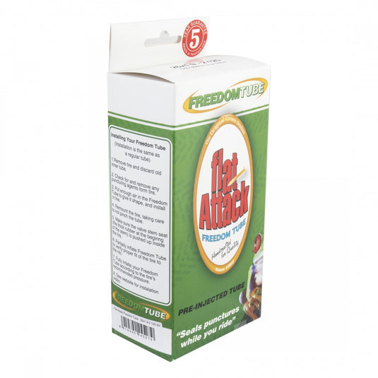 Pack of 2 Flat Attack Tube 26x1.90-2.125 SV 48mm 0d