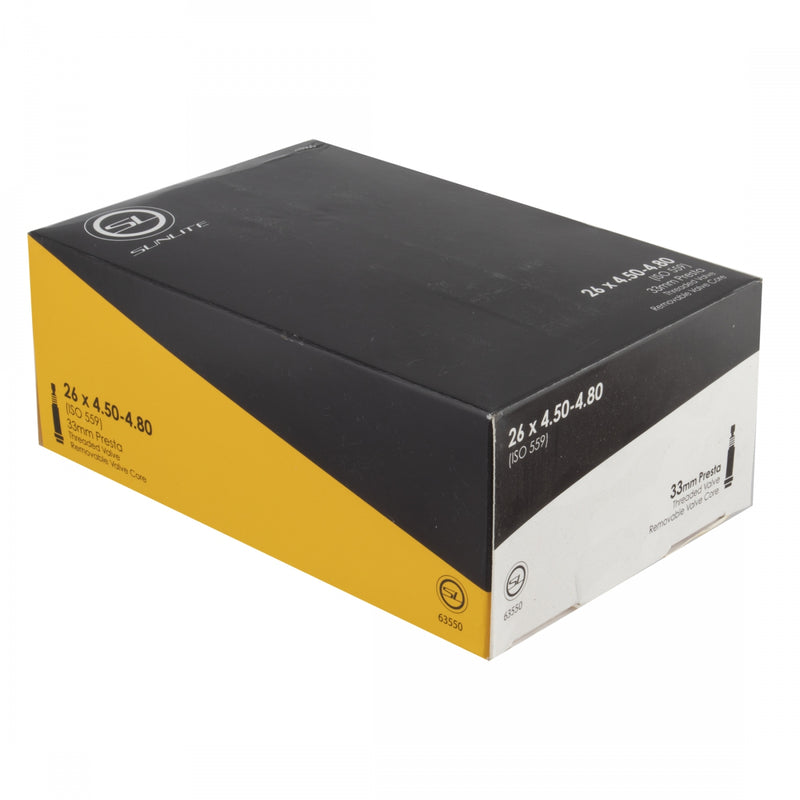 Load image into Gallery viewer, Pack of 2 Sunlite Standard Presta Valve 26x4.50-4.80 PV 33mm 0d
