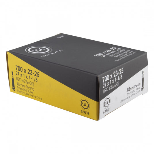 Pack of 2 Sunlite Standard Presta Valve 700x23-25 (27x1x1-1/8) PV 48mm 0d