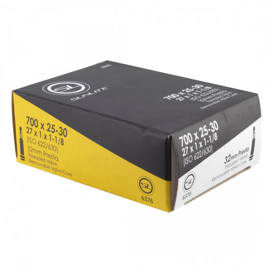 Sunlite Standard Tubes - 700 x 25-30 (27x1x1-1/8), PV 32mm 0d, Pack of 2