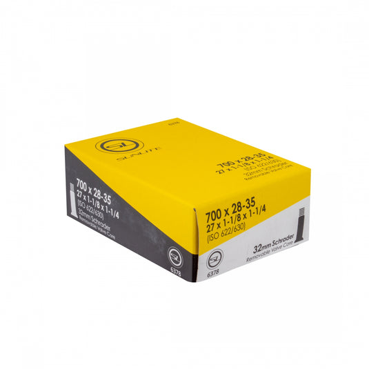Sunlite Standard Tubes - 700 x 28-35 (27x1-1/8x1-1/4), SV 32mm 0d, Pack of 2