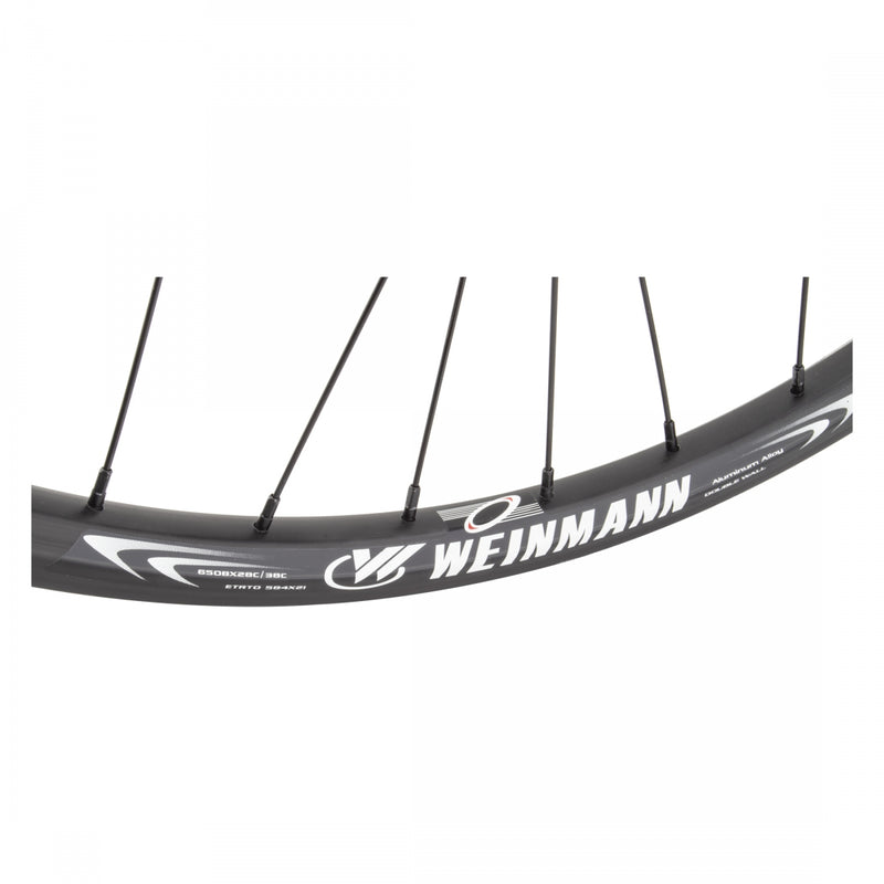 Load image into Gallery viewer, Wheel Master 27.5in WEI XM280 Rear QRx135mm Double Wall 6-Bolt Clincher Black
