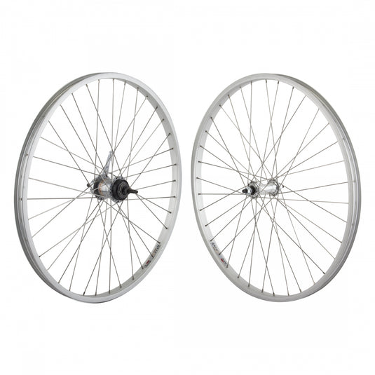 Wheel-Master-26inch-Alloy-Cruiser-Comfort-Wheel-Set-26-in-Clincher-WHEL0716-Bicycle-Wheelset