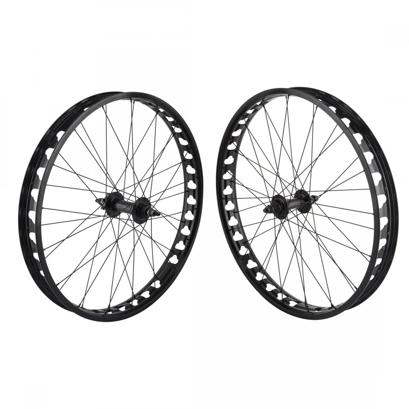 Load image into Gallery viewer, Se-Bikes-SE-Bikes-26in-Fat-Wheel-Set-Wheel-Set-26-in-Clincher-WHEL0750-Bicycle-Wheelset
