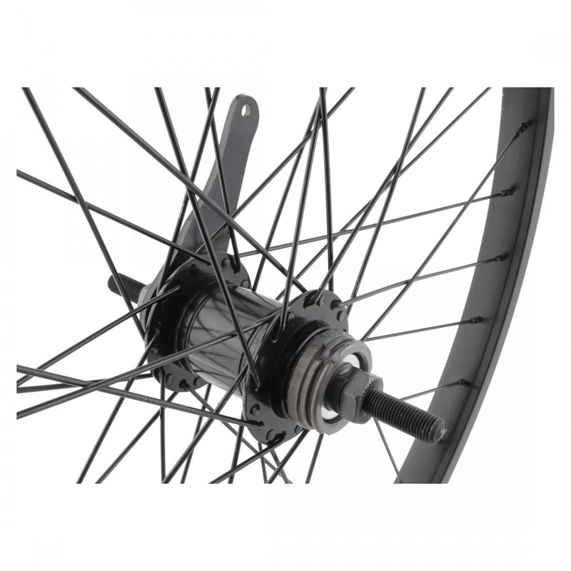 Load image into Gallery viewer, Wheel Master 24in Alloy WEI AS7X Rear B/O 3/8x110mm Coaster Brake Clincher Blk
