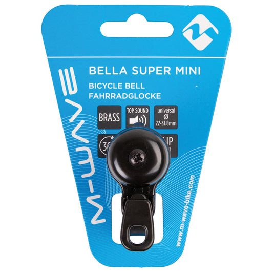M-Wave Bella Super Mini Bell, Black