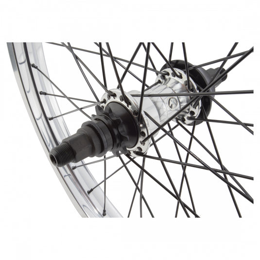 The Shadow Conspiracy 20in FT B/O 14x100mm Symbol Hub Rim Brake LHD Silver 36H