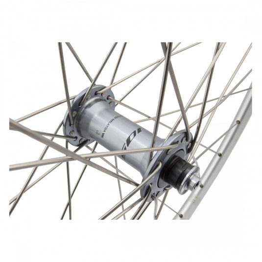 Wheel Master 700c Mavic CXP Elite Front QRx100mm Shi R700c0 Rim Brake Silver