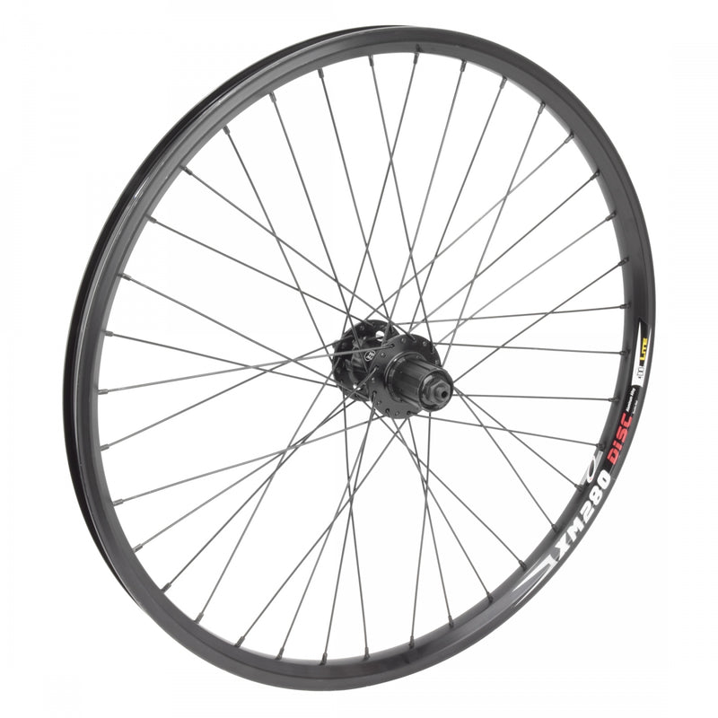 Load image into Gallery viewer, Wheel-Master-24inch-Alloy-Mountain-Rear-Wheel-24-in-Clincher-RRWH1189-Bicycle-Rear-Wheel
