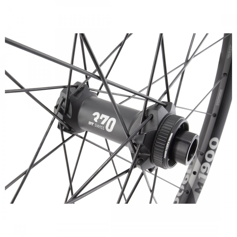 Load image into Gallery viewer, DT Swiss 29in Front Wheel M 1900 Spline 30 15x110mm Center Lock Black MTB
