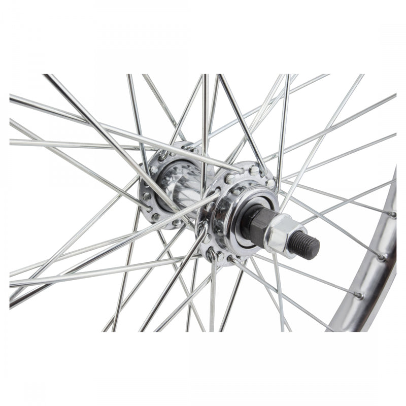 Load image into Gallery viewer, Wheel Master 26in W/M Steel 2.125 Front B/O 3/8x100mm W/M SB-1000 Rim Brake
