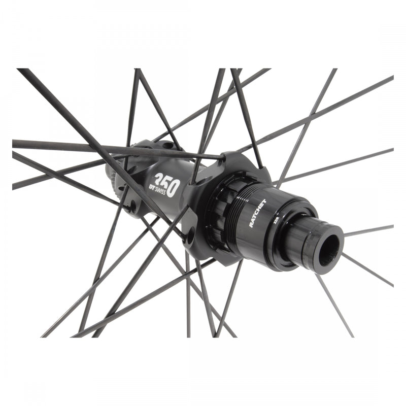 Load image into Gallery viewer, DT Swiss ER 1600 Spline 23 Rear Wheel - 700, 12 x 142mm, Center-Lock, XDR, Ratchet 36 SL, Black
