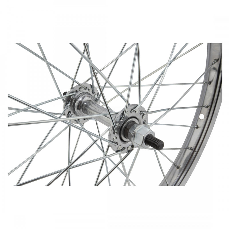 Load image into Gallery viewer, Wheel Master 20in Juvenile W/M Steel 1.75 Front B/O 5/16x100mm Rim Brake Sil
