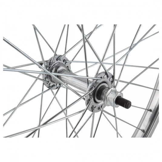 Wheel Master 24in W/M Steel 1.75 Rear Wheel B/O 5/16x100mm Rim Brake Silver