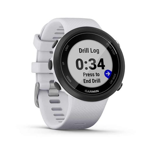 Garmin Garmin Swim 2 Watch Watch Color: White, Wristband: White - Silicone