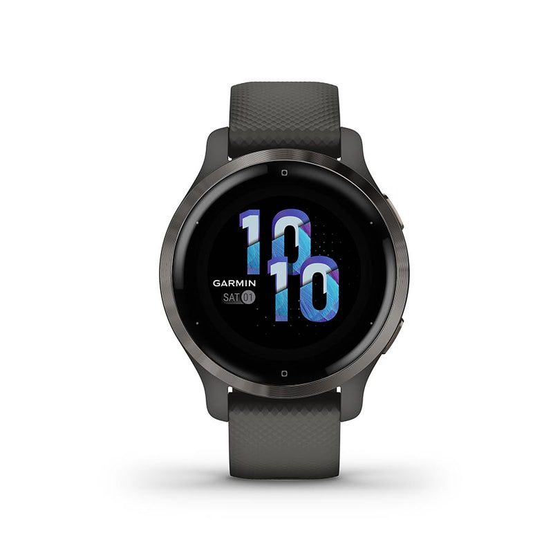 Load image into Gallery viewer, Garmin Venu 2S Watch Watch Color: Black, Wristband: Black - Silicone
