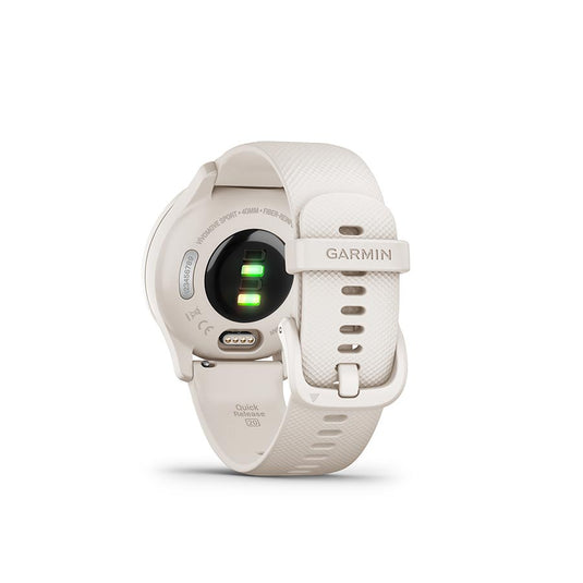 Garmin vivomove Sport Watch Watch Color: Ivory, Wristband: Ivory - Silicone