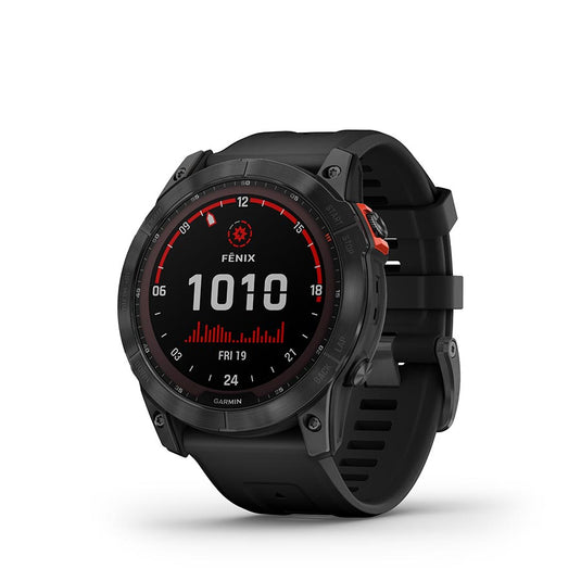 Garmin Fenix 7x Solar Gray W Blk Bnd