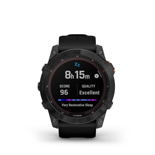 Garmin Fenix 7x Solar Gray W Blk Bnd