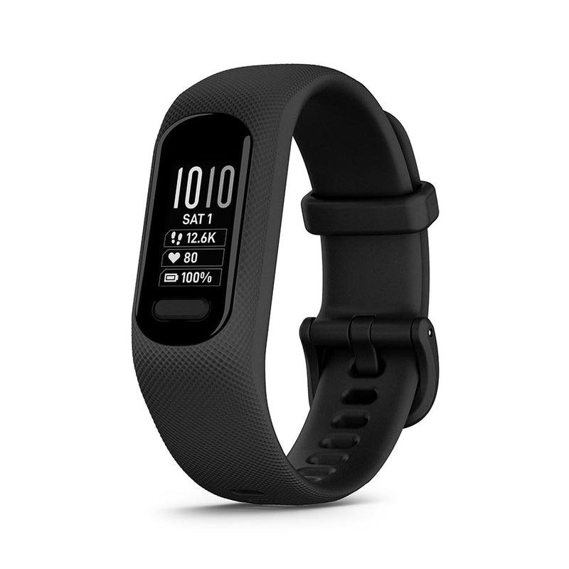 Load image into Gallery viewer, Garmin vivosmart 5 S/M Watch, Watch Color: Black, Wristband: Black - Silicone
