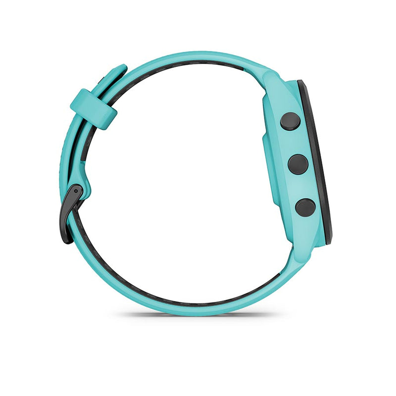 Load image into Gallery viewer, Garmin Forerunner 265 Music Watch, Watch Color: Aqua, Wristband: Aqua/Black - Silicone
