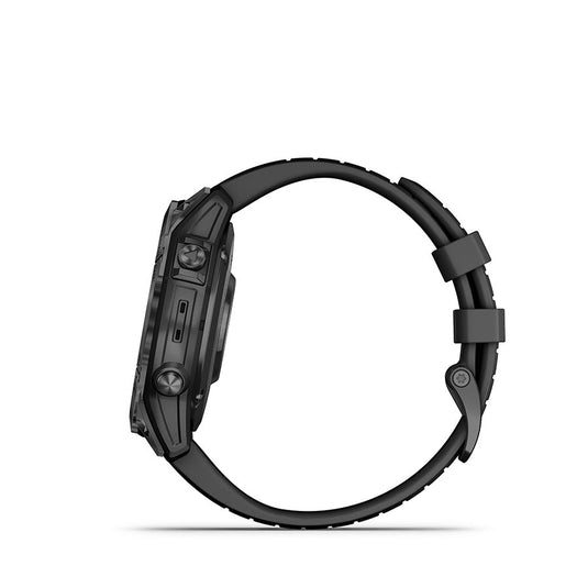 Garmin Epix Pro Std. Edition 47mm, Watch, Watch Color: Slate Grey, Wristband: Black - Silicone
