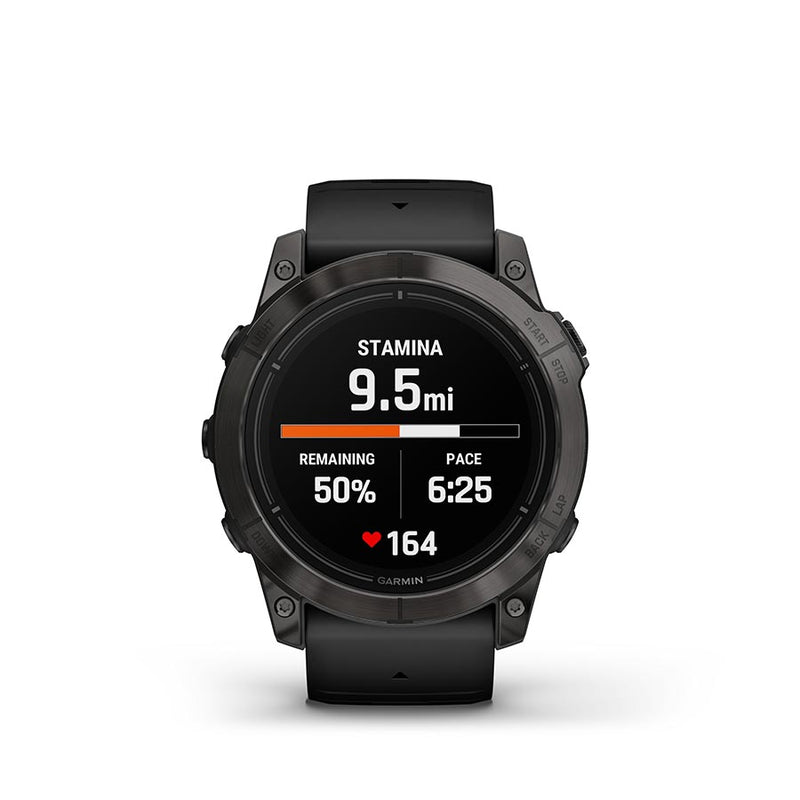 Load image into Gallery viewer, Garmin Epix Pro Sapphire Edition 51mm, Watch, Watch Color: Titanium, Wristband: Black - Silicone
