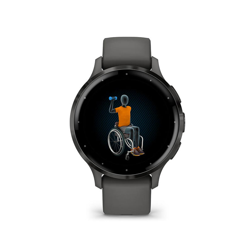 Load image into Gallery viewer, Garmin Venu 3S Watch Watch Color: Grey, Wristband: Grey - Silicone
