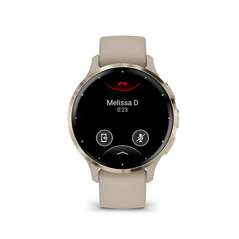 Load image into Gallery viewer, Garmin Venu 3S Watch Watch Color: French Grey, Wristband: French Grey - Silicone

