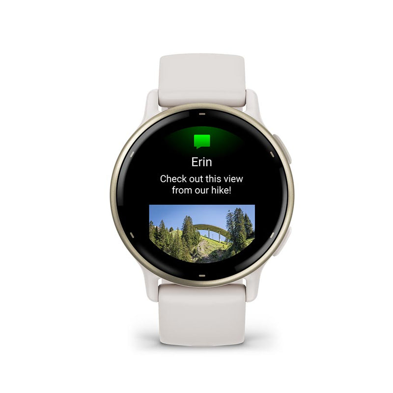 Load image into Gallery viewer, Garmin vivoactive 5 Watch Watch Color: Ivory, Wristband: Ivory - Silicone

