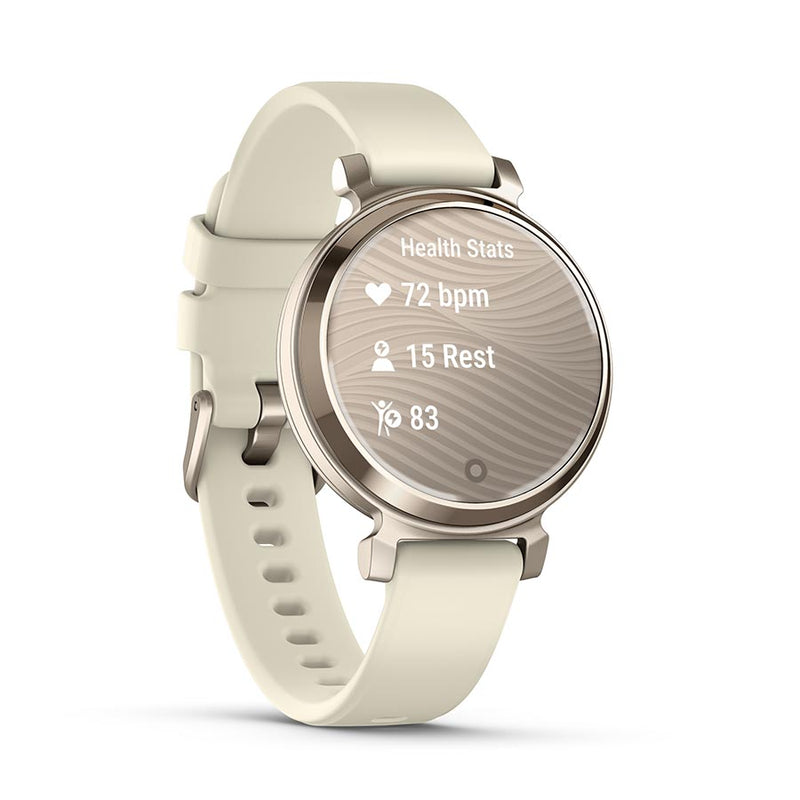 Load image into Gallery viewer, Garmin Lily 2 Watch Watch Color: Creame Gold, Wristband: Coconut - Silicone
