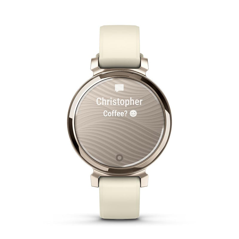 Load image into Gallery viewer, Garmin Lily 2 Watch Watch Color: Creame Gold, Wristband: Coconut - Silicone
