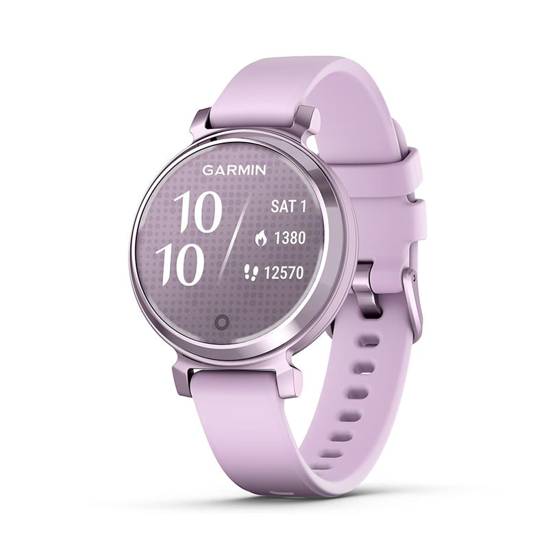 Load image into Gallery viewer, Garmin Lily 2 Watch Watch Color: Lilac, Wristband: Lilac - Silicone
