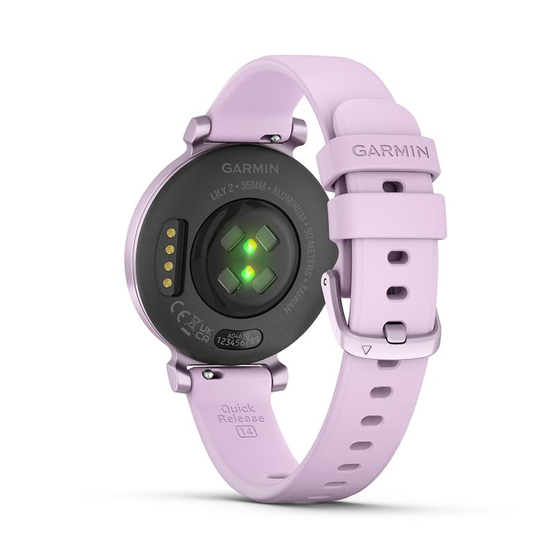 Load image into Gallery viewer, Garmin Lily 2 Watch Watch Color: Lilac, Wristband: Lilac - Silicone
