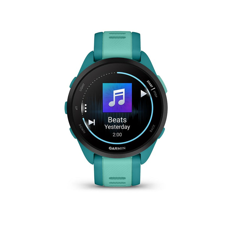 Load image into Gallery viewer, Garmin Forerunner 165 Music Watch, Watch Color: Turquoise, Wristband: Aqua - Silicone
