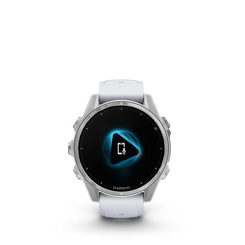 Load image into Gallery viewer, Garmin fenix 8 AMOLED 43mm Watch, Watch Color: Silver, Wristband: Whitestone - Silicone
