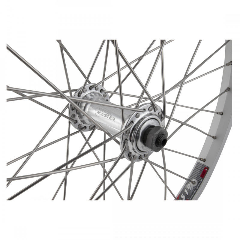 Load image into Gallery viewer, Wheel Master 20in Alloy Recumbent Front QRx100mm 36H Rim Brake Clincher Silver
