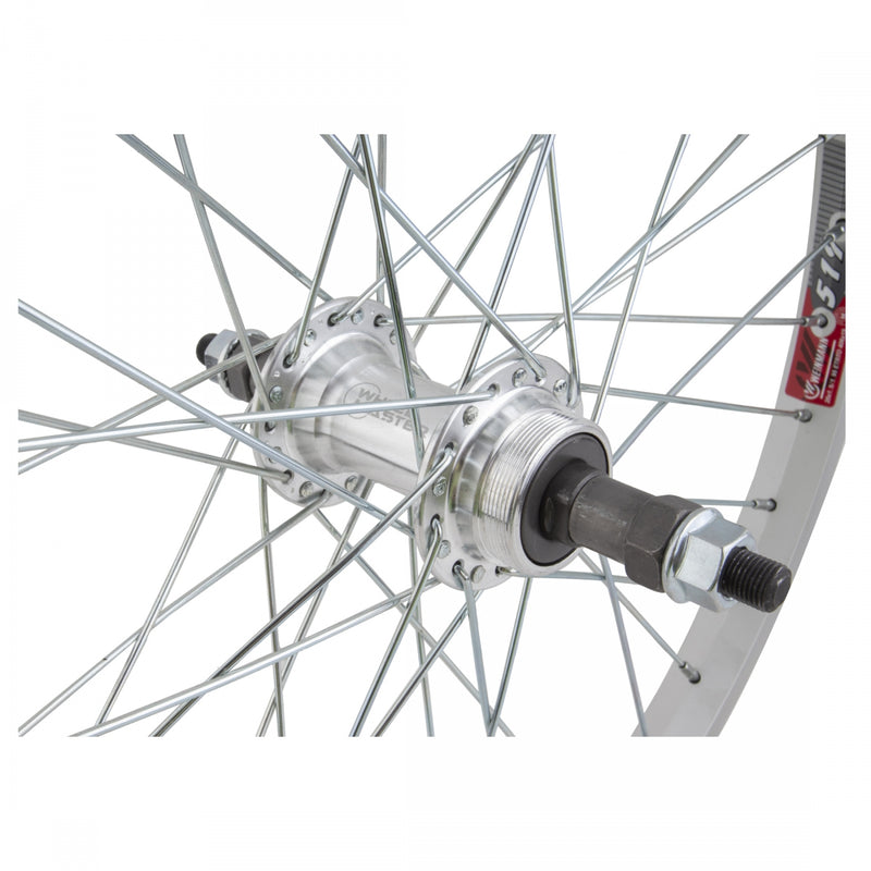 Load image into Gallery viewer, Wheel Master 20in Alloy Rear Wheel B/O 3/8x135mm W/M AB-1000 Rim Brake Silver
